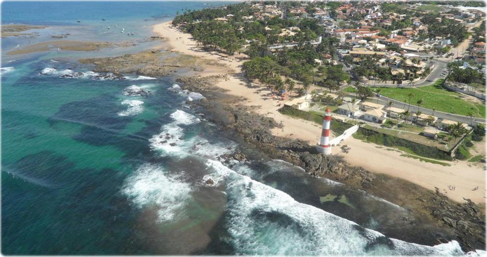 Апартаменты Recanto Da Sereia De Itapuan Сальвадор Экстерьер фото