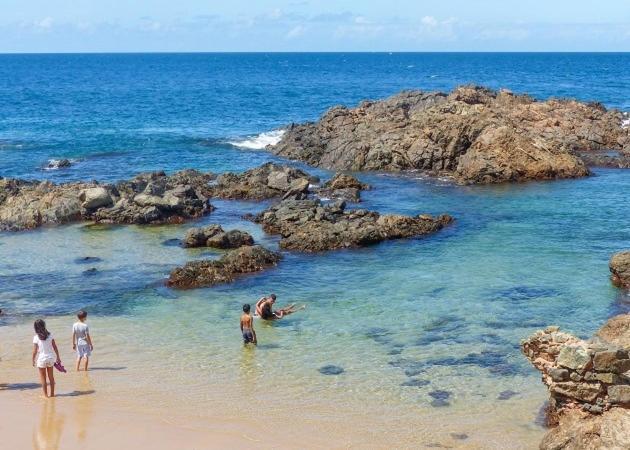 Апартаменты Recanto Da Sereia De Itapuan Сальвадор Экстерьер фото